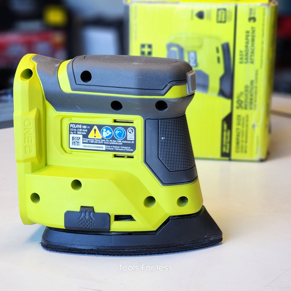 ONE+ 18V CORDLESS CORNER CAT FINISH SANDER (TOOL ONLY) ONE+ 18V CORDLESS CORNER CAT FINISH SANDER (TOOL ONLY)